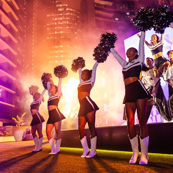 Events across the city – including Queen’s Wharf’s ‘Fan Land’ – were an opportunity for visitors to immerse themselves in the Magic Round excitement.