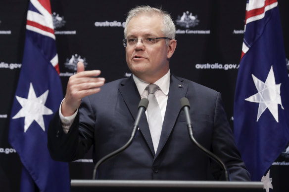 Scott Morrison grants the nation an "early mark" on Friday May 1.