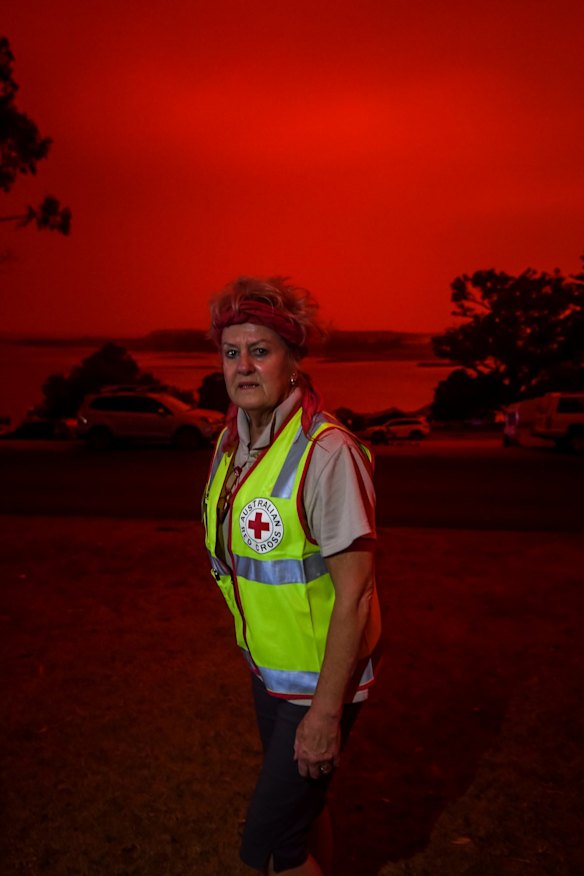 Red Cross worker Maggie Lewtton