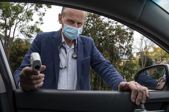 Dr David Rivett GP at Batemans Bay Medical Centre. He has concerns about the Coronavirus pandemic.