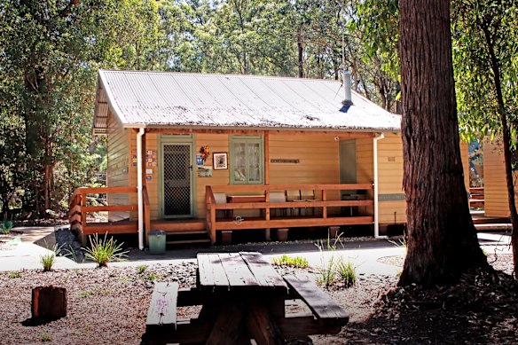Bournda Environmental Education Centre, where Melissa Caddick visited as a school student, on the South Coast of NSW, close to where her running shoe and foot were found.