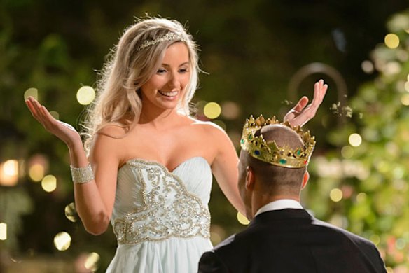 Self-professed 'princess' Diana quickly stood out from the crowd to Blake.