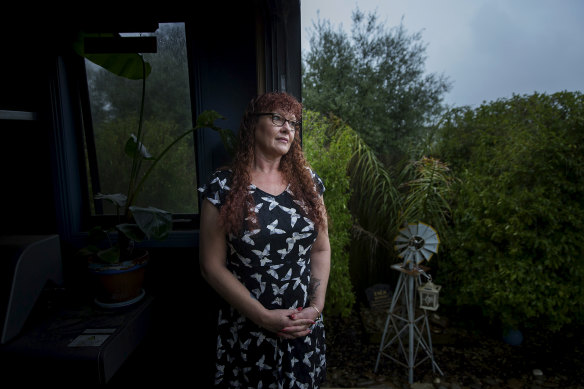 Nicci Wall, who is bipolar, is not considered eligible for NDIS, but is no longer able to access the community  mental health services as they are now funded to help only those with an NDIS plan. 
