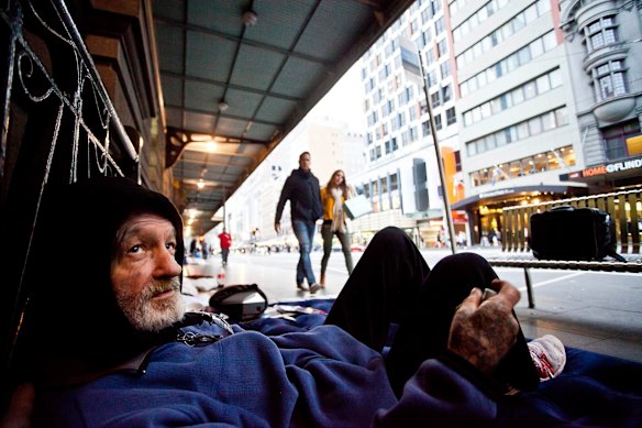 Homeless camps surge in the city