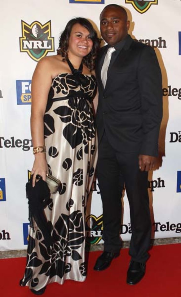 Akuila Uate and his partner.