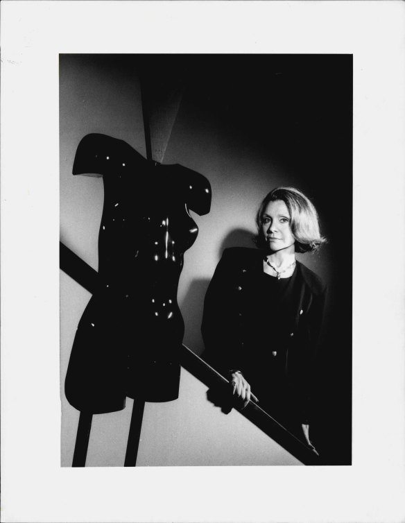 Carla Zampatti at her city factory. May 29, 1991.