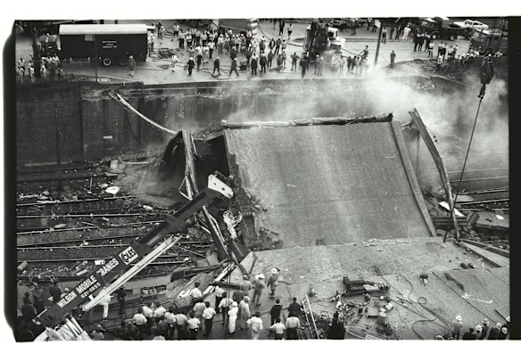 Granville train disaster Sydney, January 18, 1977.