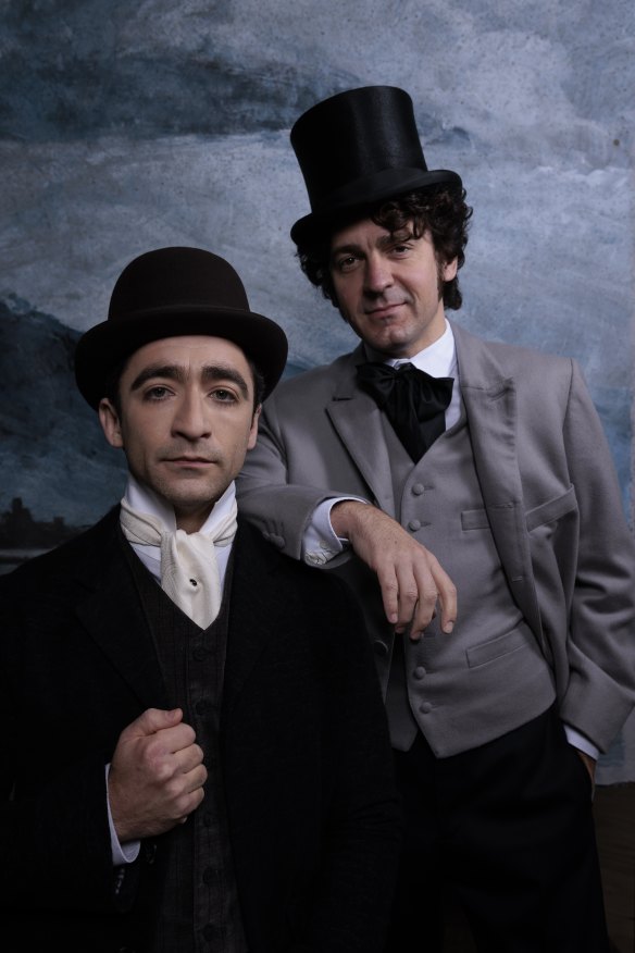 Ewen Leslie and Matt Backer, are the stars of the Sydney Theatre Companies’ production of Jekyll and Hyde.
