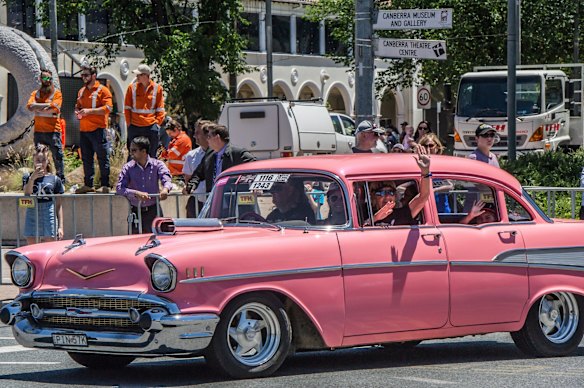 The annual Street Machine Summernats City Cruise is the once a year spectacle that stops the nation’s capital, as hundreds of glistening automotive masterpieces rumble down Northbourne Avenue to the delight of thousands of onlookers.