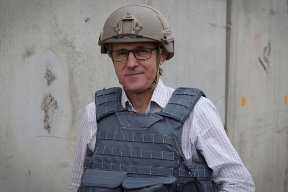 Prime Minister Malcolm Turnbull in Baghdad, Iraq 