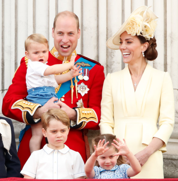 William, Kate, Louis, George and
Charlotte.