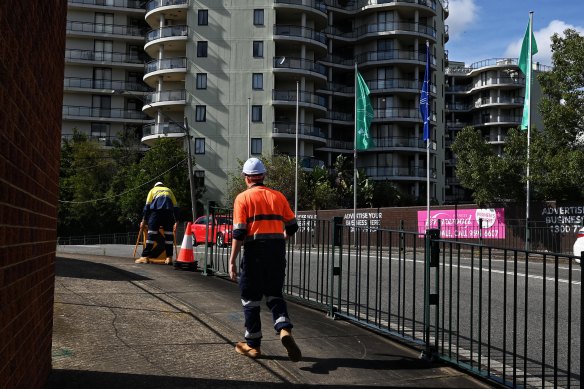 Bayside Council, which includes Sydney Airport, Port Botany and Rockdale (pictured), has the least tree canopy cover in Sydney.