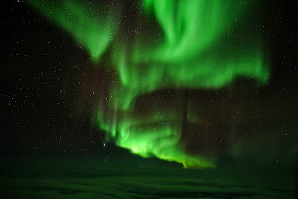 Aurora Australis- Photo was taken from an aircraft over the southern ocean.
10 April, 2021.