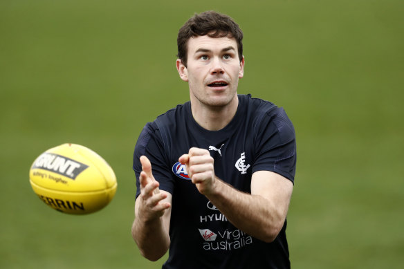 Mitch McGovern is in the final year of his contract with the Blues. Could he pair up with his brother Jeremy next season?