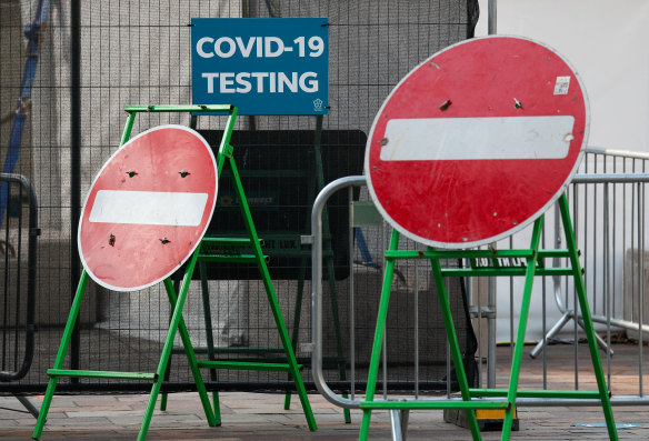 Britain's COVID-19 testing system is under huge strain.