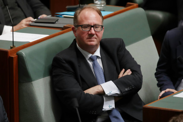 David Feeney in 2017, when he was a federal MP.