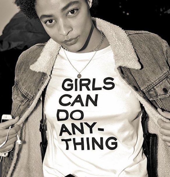 Models backstage at Zadig and Voltaire wore a t-shirt we all want in our wardrobe. 
