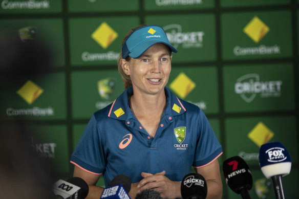 Weighing up: Australian great Meg Lanning says she has yet to decide whether she will join a white-ball and Test tour of India in December.