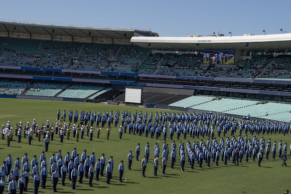 NSW Police Attestation Parade