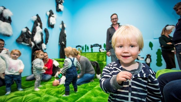 Bella Room
Young participant in the Jackson Bella Room. Kathy Temin, The Koala Room, 2016. Commissioned by the Museum of Contemporary Art Australia for the Jackson Bella Room, 2016. 