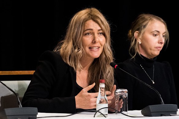 Diana McMurty, a speaker on the "Changing community attitudes and tackling discrimination" panel.