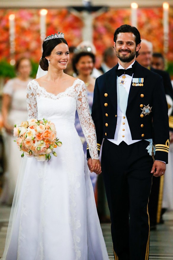 Swedish Prince Carl Philip and Princess Sofia, 2015.