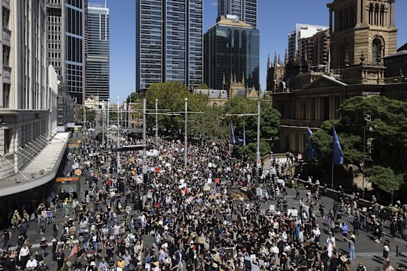 The Sydney Women's March 4 Justice.
