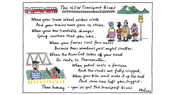The NSW Transport Blues.