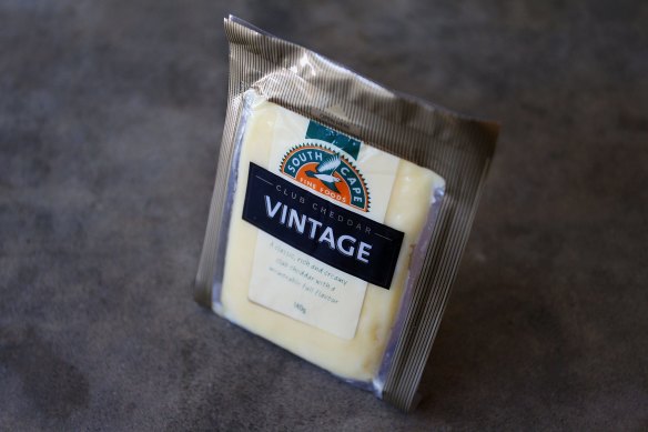 South Cape Vintage Club Cheddar, $4.29 per 100g, 26/100
