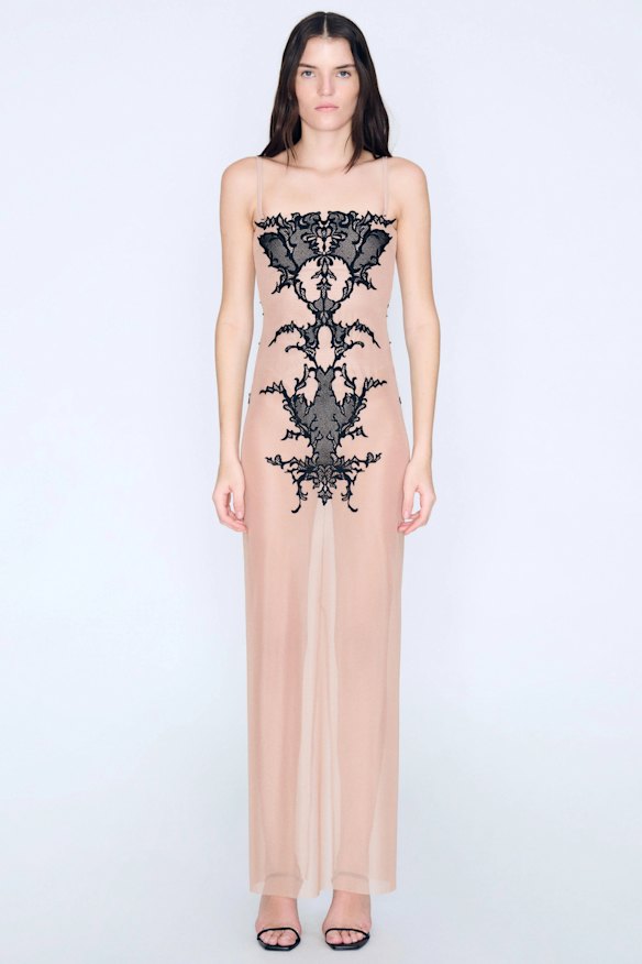 The Wing Lace Corset Dress by Dion Lee for Haelo.
