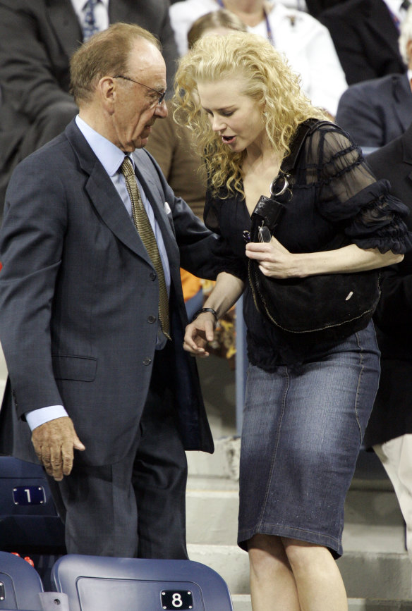Kidman and Murdoch have been friends for many years. Pictured here in 2005.