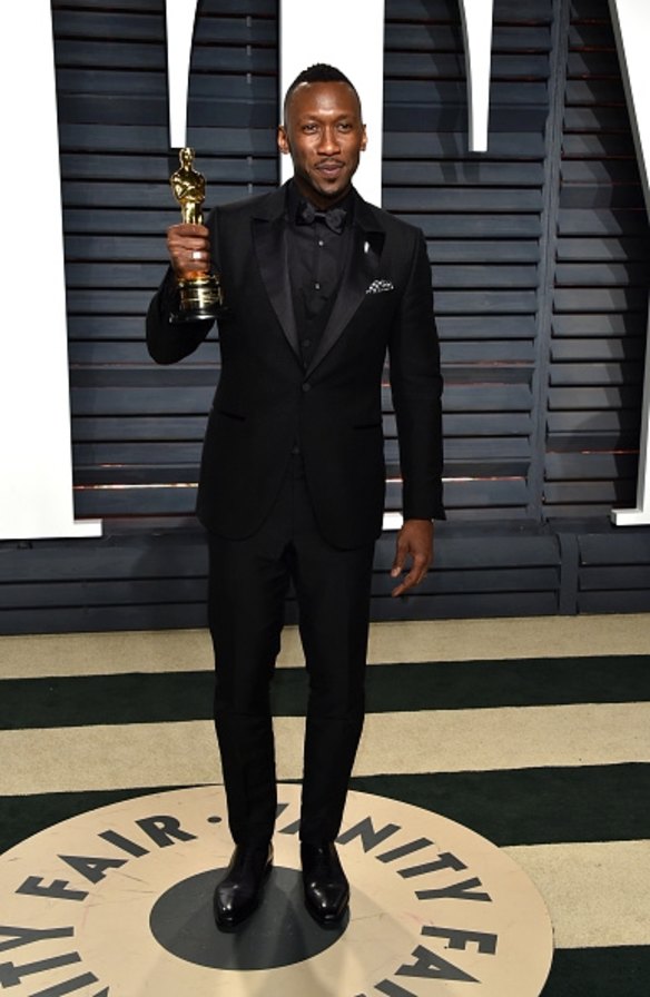Actor Mahershala Ali attends the 2017 Vanity Fair Oscar party.