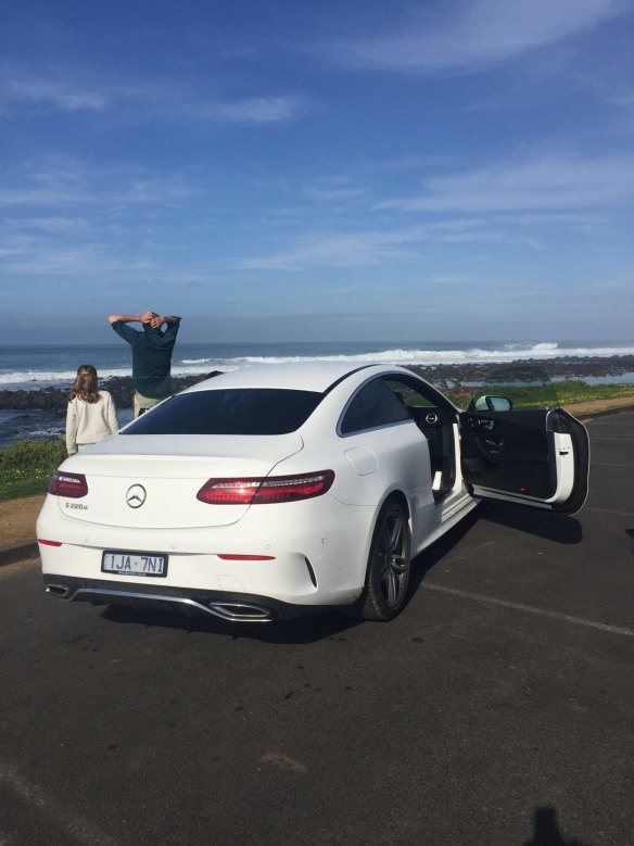 Taking on the Great Ocean Road with the Mercedes E-Class.