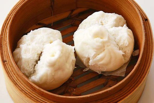 Pork buns - cha siu bao