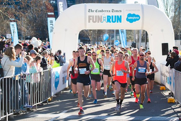 All the photos from the 2018 Canberra Times Fun Run