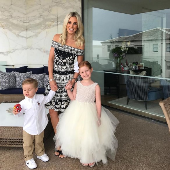Roxy Jacenko has said she would be waiting with children Hunter and Pixie when Oliver Curtis is released from prison. 