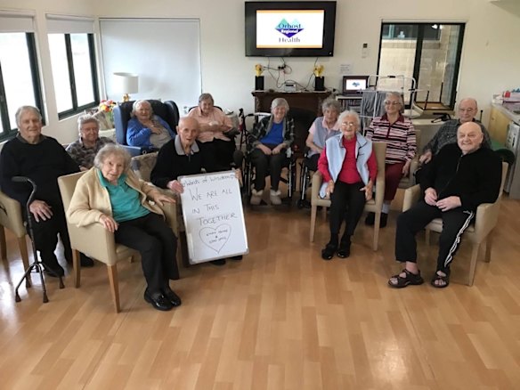 The residents of Waratah Lodge, an aged care home in Orbost in Victoria's east, have gone viral on social media for their pearls of wisdom.