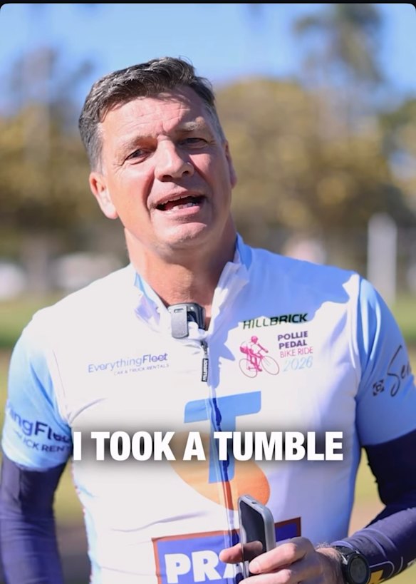 Angus Taylor tells of his riding woes on Instagram