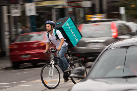 Deliveroo is looking for a new legal definition of a food delivery worker under Fair Work laws.