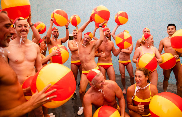 Lifesavers with Pride spokeswoman Bastien Wallace said: “We always march in swimwear and our patrol hats, so [there’s] no problem getting wet”.
