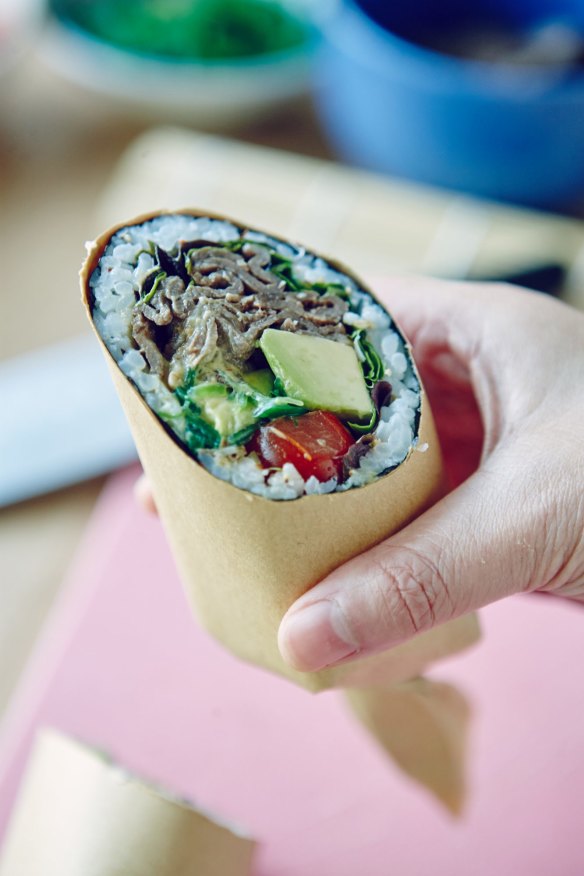 Josie Jo will be serving up sushi burrito in Melbourne from Tuesday November 22nd.