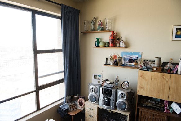 Unit 101, home of Myra Demetriou, one of the 4 remaining residents in the Sirius Buliding.