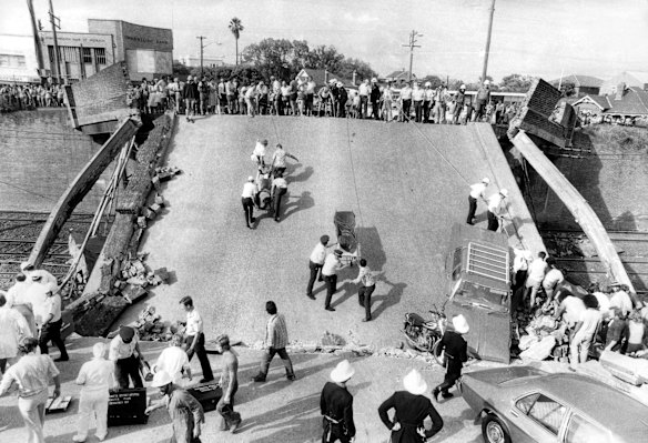 Granville train disaster Sydney, January 18, 1977.