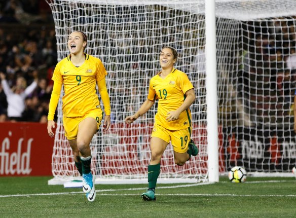 Ready to go: The Matildas begin their Asian Cup tilt this weekend.