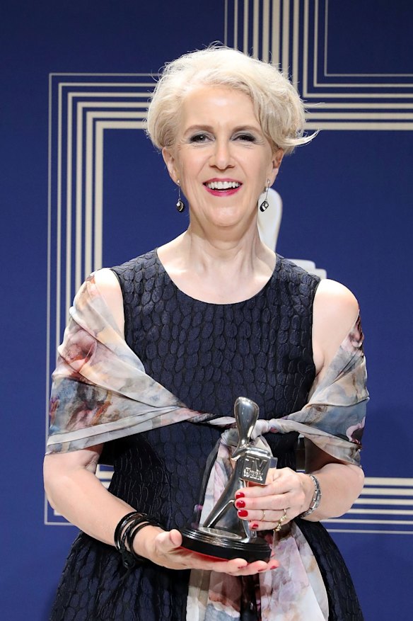 Most Outstanding Supporting Actress: Debra Lawrance of <i>Please Like Me</i>.