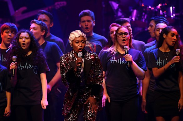 Tony winner Cynthia Erivo performs 