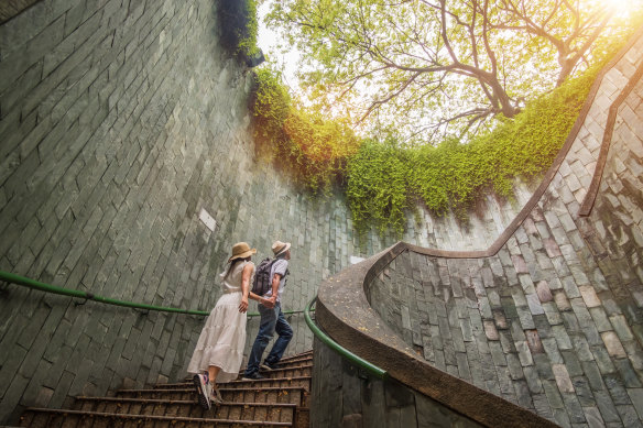 Fort Canning Park, Singapore.