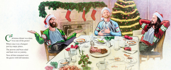 A page from Aunty Donna’s Always Room for Christmas Pud.