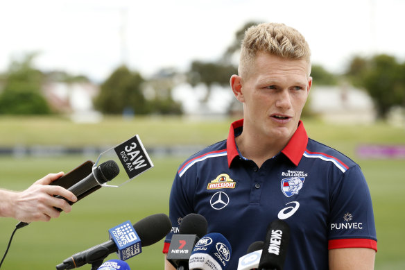 New Bulldog Adam Treloar.