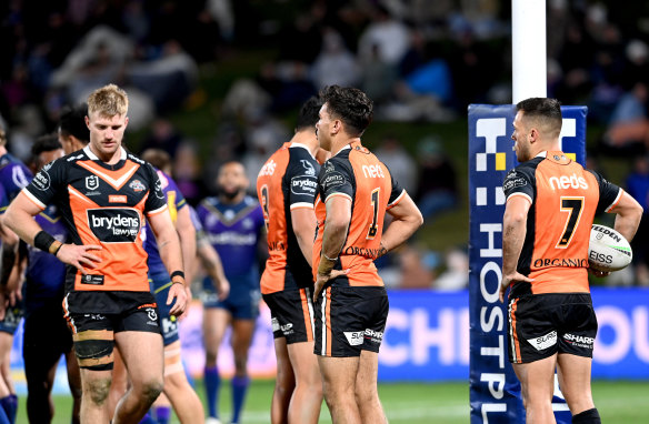 Wests Tigers were humiliated by Melbourne Storm on Saturday. 